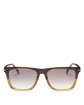 Image of David Beckham Unisex Polarized Square Sunglasses, 55mm
