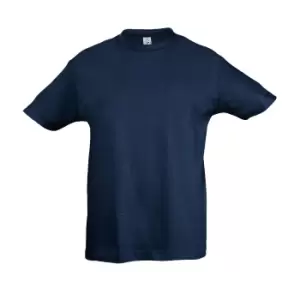 Image of SOLS Kids Regent Short Sleeve T-Shirt (10yrs) (Denim)