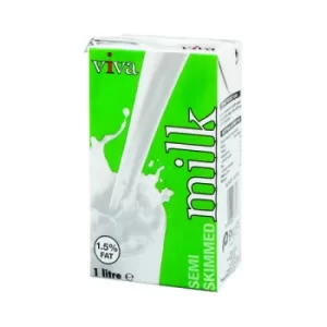 image of Lakeland Semi-Skimmed Longlife Milk 1 Litre (Pack of 12) A07466