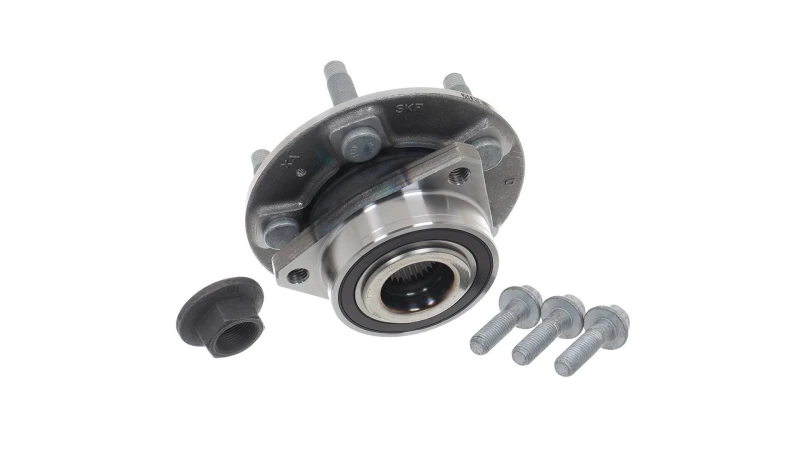 Image of SKF VKBA 6765 Wheel bearing kit with integrated ABS sensor Wheel Bearing Kit (654)