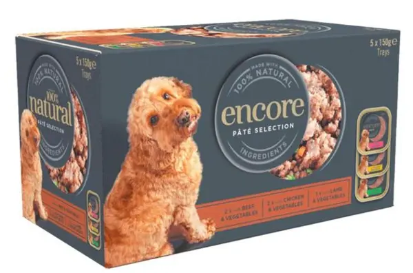 image of Encore Fresh Selection Pate Dog Food 5 x 150g