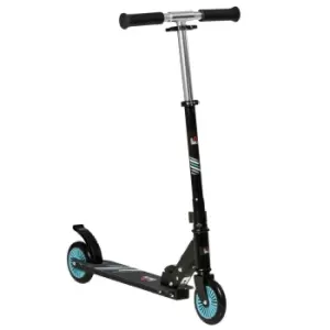 Image of Homcom Kids Kick Scooter One Click Foldable Adjustable Height 3-8 Years Black