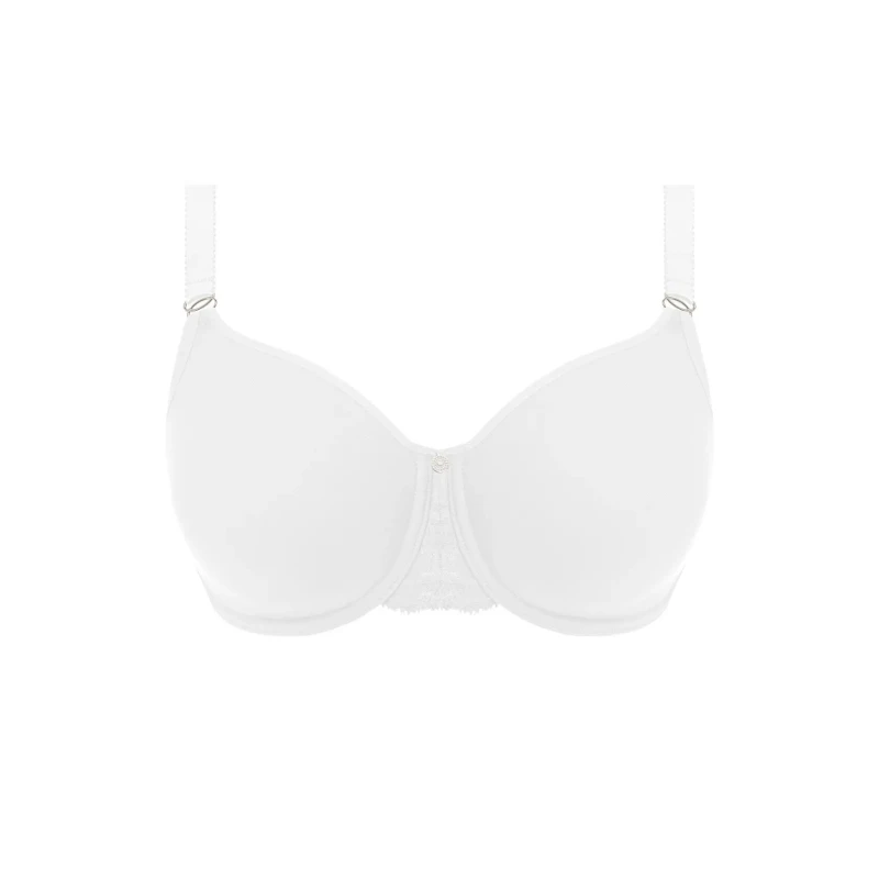 Image of Fantasie Womens Reflect Moulded Spacer Bra in White Size: 30D White Female 30D