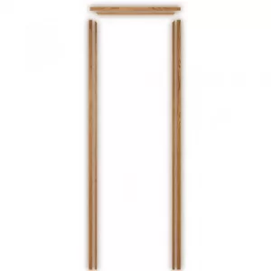 Image of LPD Internal Oak Veneered DOOR LINING Frame Set with Loose Stop (133 x 22mm)
