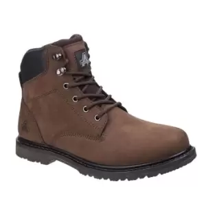 Image of Amblers Mens Millport Lace Up Boot (10 UK) (Brown)