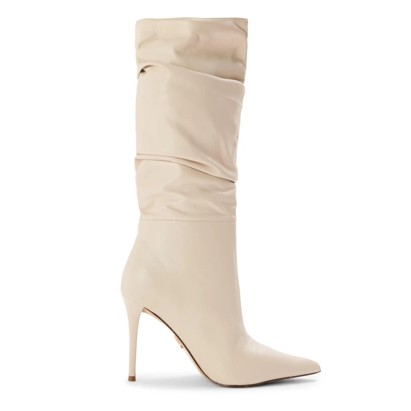 Image of Steve Madden Womens Schmooze Ankle Boots Bone female 6 (39)