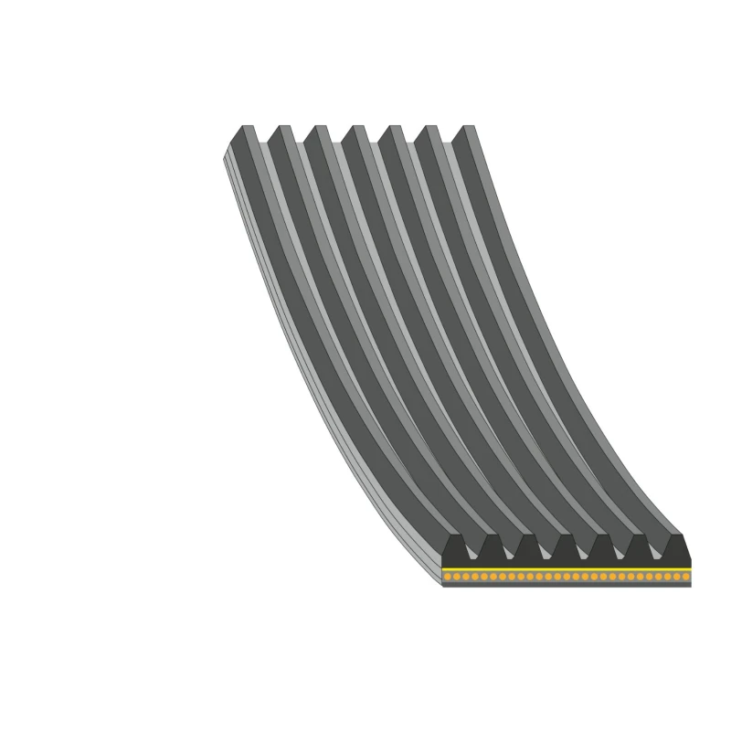 Image of FEBI BILSTEIN 176365 V-ribbed belt EPDM (ethylene propylene diene Monomer (M-class) rubber) V-Ribbed Belts (305)