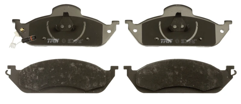 Image of TRW GDB1378 Brake pad set incl. wear warning contact Brake Pad Set,disc brake (402)