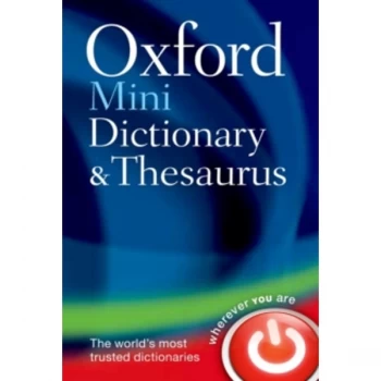 Image of Oxford Mini Dictionary and Thesaurus by Oxford Dictionaries (Paperback, 2011)