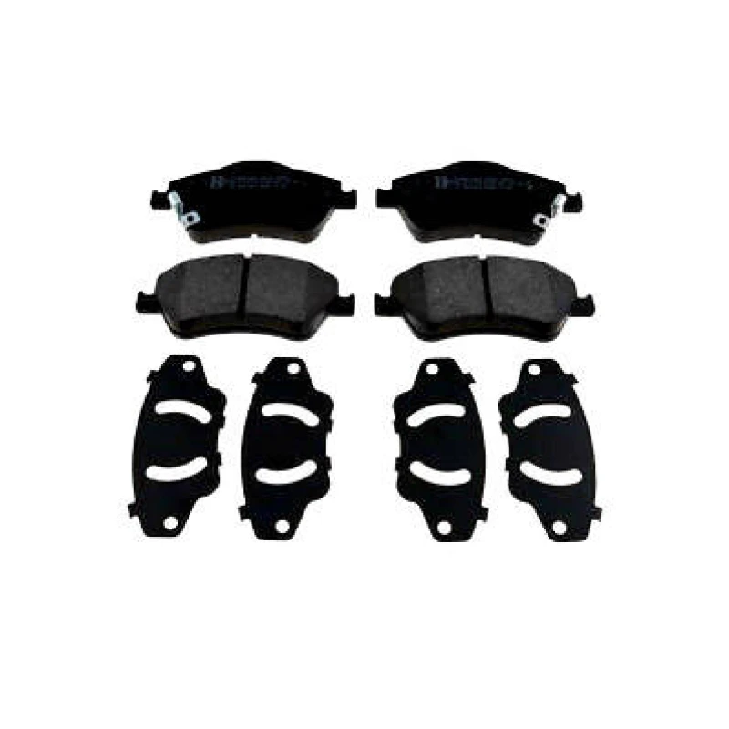Image of ZIMMERMANN 24122.190.1 Brake pad set Front Axle, with acoustic wear warning, Photo corresponds to scope of supply Brake Pad Set,disc brake (402)
