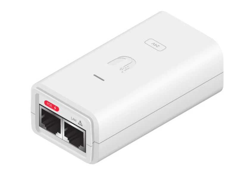 Image of Ubiquiti Networks Ubiquiti POE-24-12W-G-WH PoE adapter Gigabit Ethernet 24 V POE-24-12W-G-WH