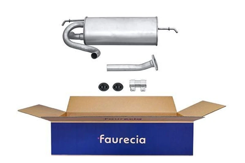 Image of Rear silencer HELLA 8LD 366 036-801