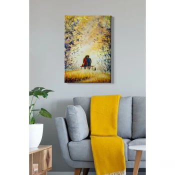 Image of Kanvas Tablo (50 x 70) - 95 Multicolor Decorative Canvas Painting