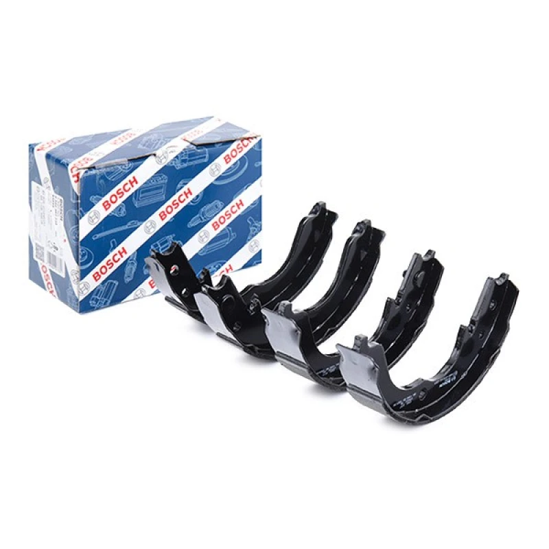 Image of Handbrake shoes Bosch 0 986 487 739