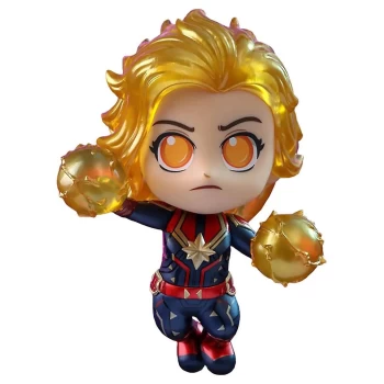Image of Hot Toys Cosbaby Marvel Avengers: Endgame - Captain Marvel (Binary Form Version) Figure