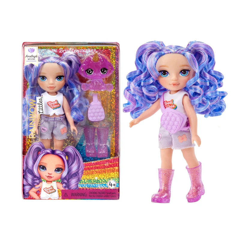 Image of Rainbow High Littles Dolls-Amethyst One Colour W4IOH Unisex