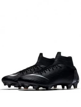 image of Nike Mens Mercurial Superfly 6 Pro Firm Ground Football Boot Black Size 10 Men