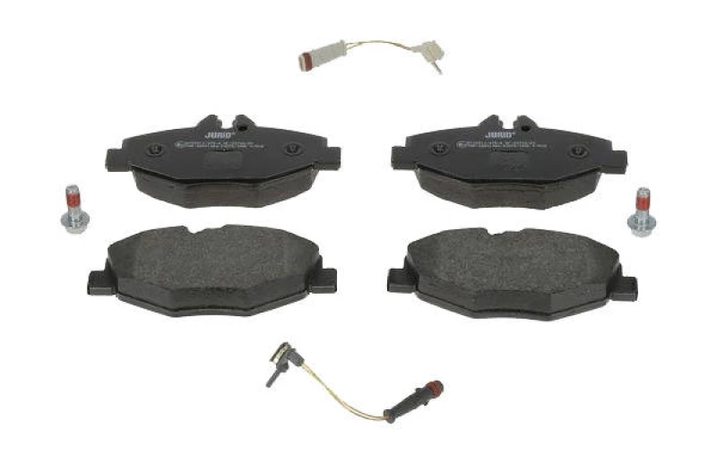 Image of JURID 573091J Brake pad set incl. wear warning contact, without accessories Brake Pad Set,disc brake (402)