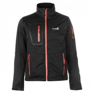 image of IFlow Softshell Jacket Mens - Black