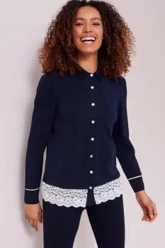 Lace Trim Night Shirt