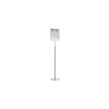 Image of Ideal Lux Rain Clear - 2 Light Floor Lamp Chrome, E14