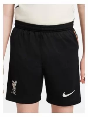 Image of Nike Liverpool Fc Away Junior 21/22 Short, Black, Size M