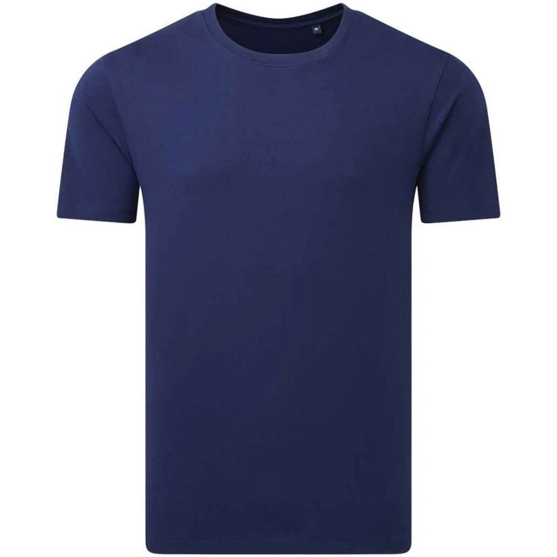 Image of Anthem Mens Midweight T-Shirt in Navy Size: Large Navy Male L