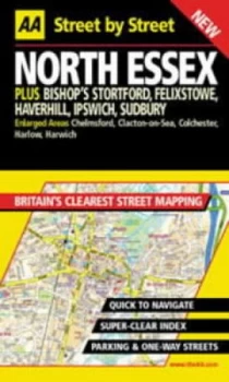Image of Aa Street by Street Essex North Paperback