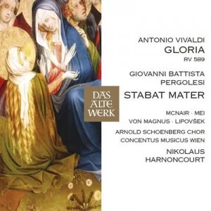 image of Antonio Vivaldi Gloria RV 589/Giovanni Battista Pergolesi by Antonio Vivaldi CD Album