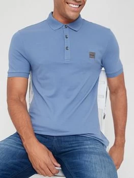 image of Hugo Boss Passenger 1 Polo Shirt Blue Size M Men