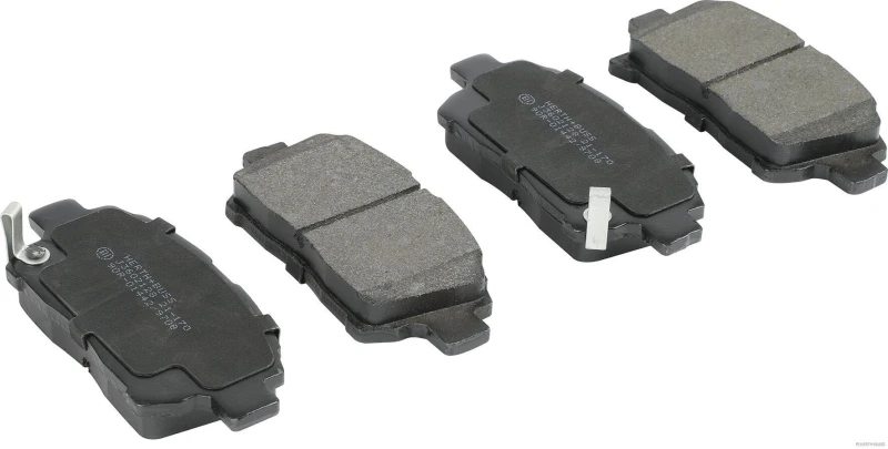 Image of HERTH+BUSS JAKOPARTS J3602128 Brake pad set Front Axle, with acoustic wear warning Brake Pad Set,disc brake (402)