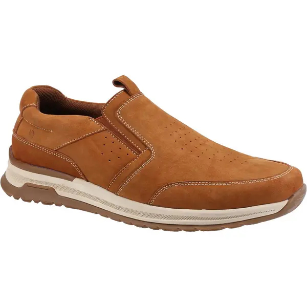 Image of Hush Puppies Mens Cole Slip On Casual Shoes Loafers - UK 10