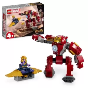 image of Lego 76263 Marvel Iron Man Hulkbuster Vs. Thanos Avengers Set