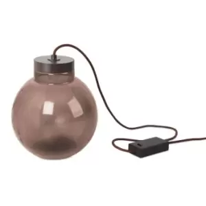 Image of Raw Integrated LED Floor Lamp Rusty Brown