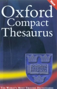 Image of Oxford Compact Thesaurus by Oxford Dictionaries Hardback