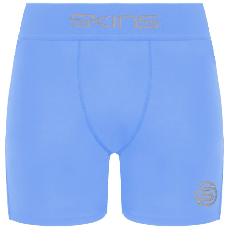 Image of Skins Mens Series-1 Sky Blue Shorts Size: Medium Blue Male M