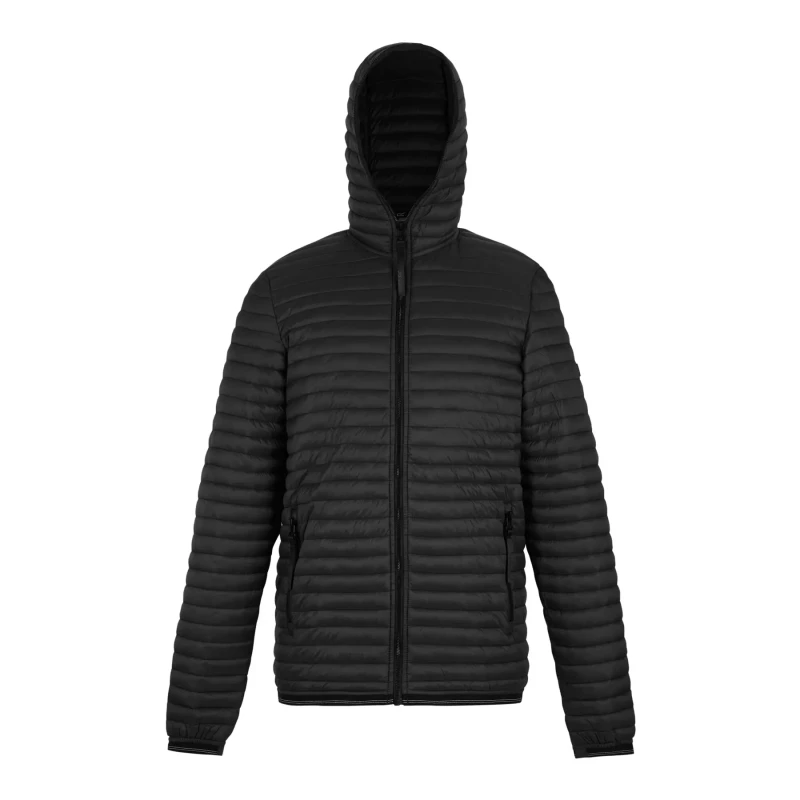Image of Regatta Regatta Men Rigain Durable Insulating Baffled Jacket in Jet Black Size: Small Jet Black S Male 5063516098782