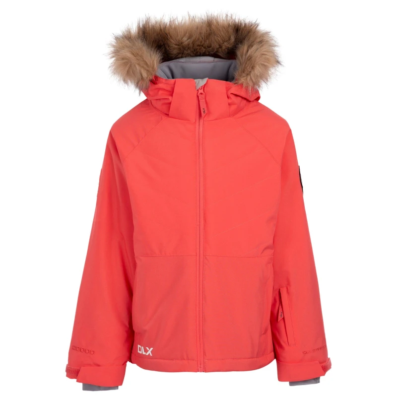 Image of DLX Unisex Kids Fiona Waterproof Ski Jacket Peach Blush unisex 2-3 Yrs