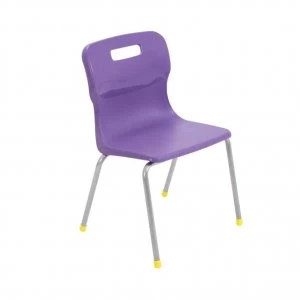 image of TC Office Titan 4 Leg Chair Size 6, Purple