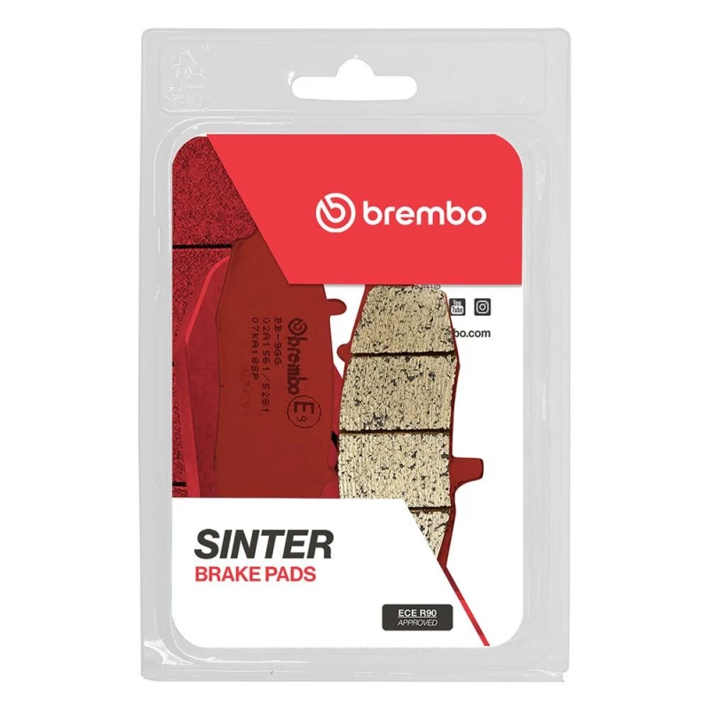 Image of BREMBO Brake pad set BREMBO 07KA18SP