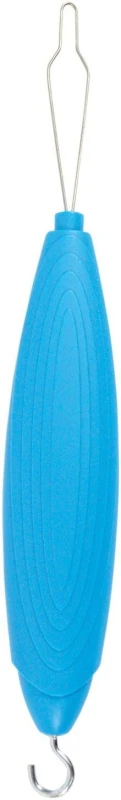 Image of Aidapt Plastic Button Hook Zipper Blue Blue