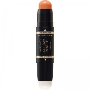 Image of Max Factor Facefinity All Day Matte foundation and makeup primer In Stick Shade 84 Soft Toffee 11 g