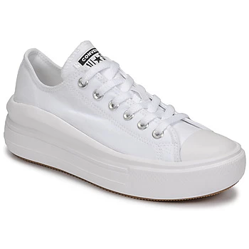 Converse CHUCK TAYLOR ALL STAR MOVE CANVAS COLOR OX womens Shoes Trainers in White,2.5,3,3.5,5,6,7,8