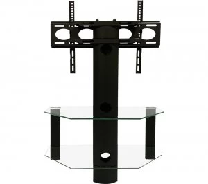 image of ALPHASON Century 800 mm TV Stand with Bracket - Black