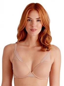 Image of Pretty Polly High Apex Moulded Bra - Nude