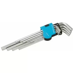 Image of Silverline - Expert Hex Key Imperial Set 10pce - 1/16" - 3/8"