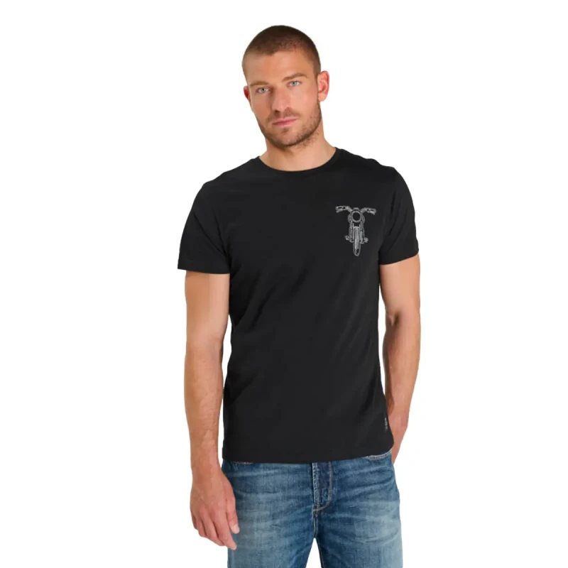 Image of Le Temps des cerises T-Shirt Le Temps des cerises Nairo Noir Male S