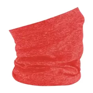 Image of Beechfield Unisex Adults Spacer Marl Morf (One Size) (Coral)
