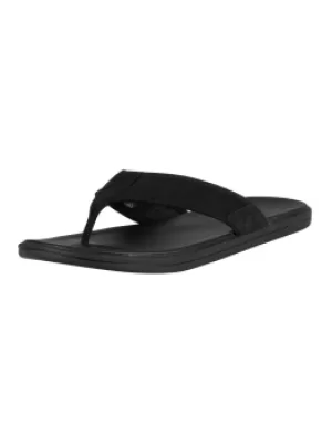 Image of Seaside Leather Flip Flops