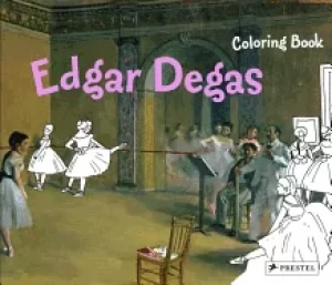 Image of edgar degas coloring book